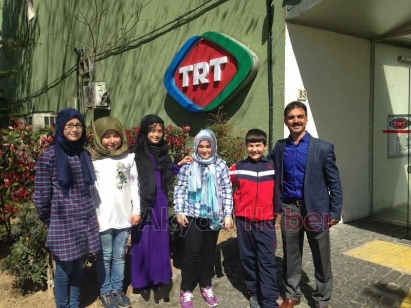 Akyazılı Öğrencilere TRT Süprizi