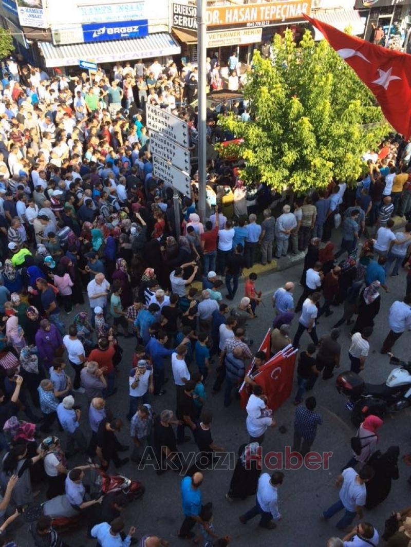 Akyazılı Şehit Uzman Çavuş Yunus Aktaş Ebediyete Uğurlandı