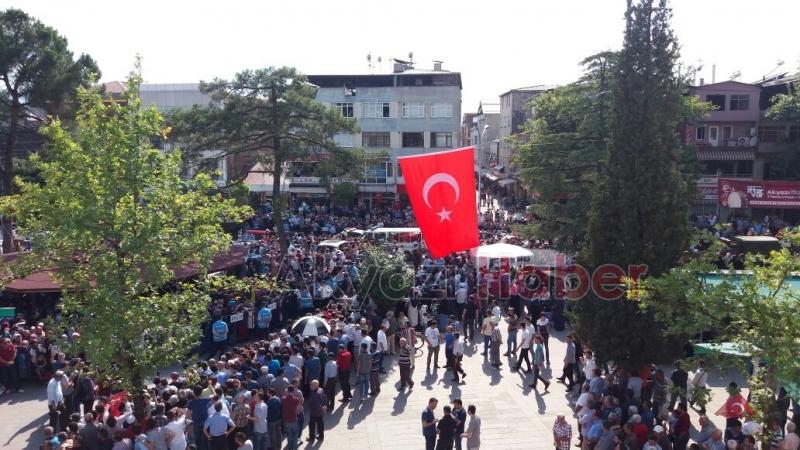Akyazılı Şehit Uzman Çavuş Yunus Aktaş Ebediyete Uğurlandı