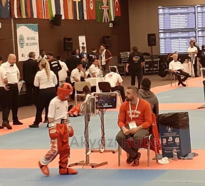 Akyazılı sporculardan büyük başarı Avrupa ikincisi oldular