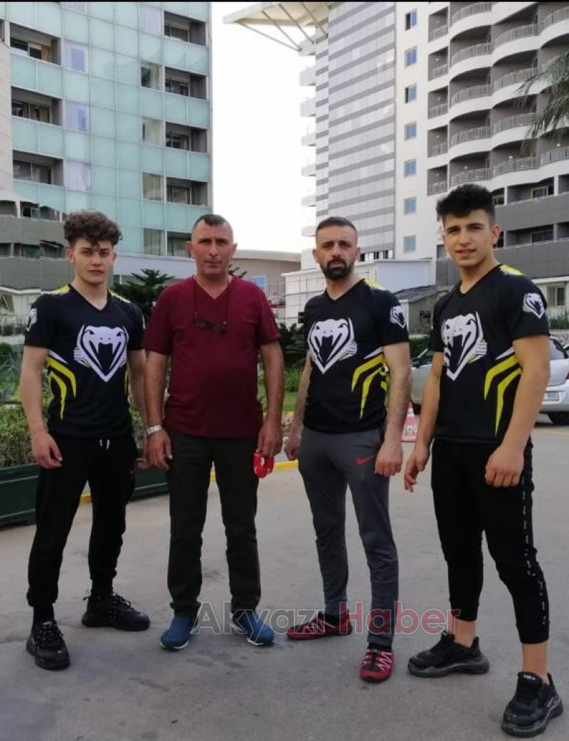 Akyazılı sporculardan büyük başarı Avrupa ikincisi oldular