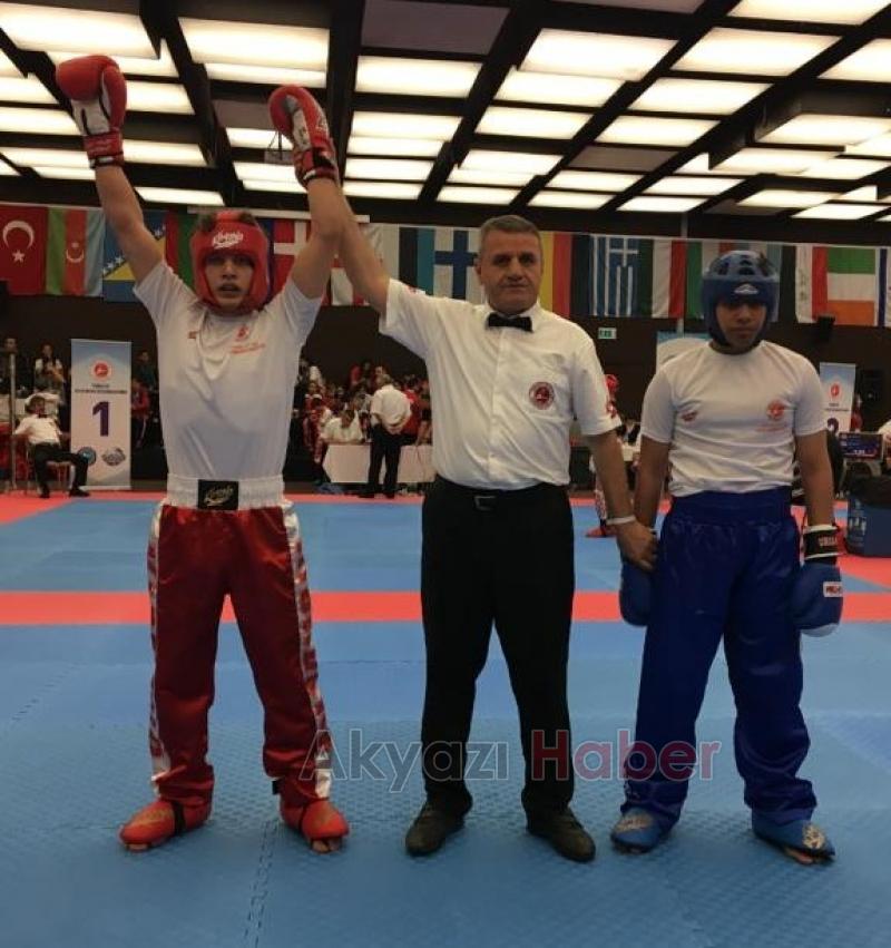 Akyazılı sporculardan büyük başarı Avrupa ikincisi oldular