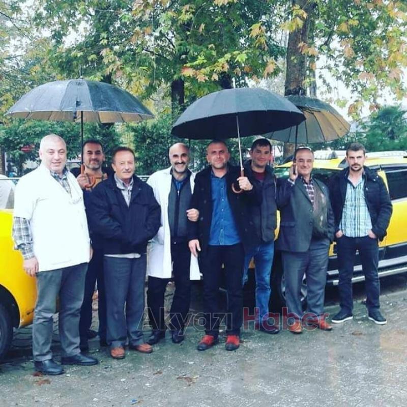 Akyazılı Taksiciler Başkan Akcan’dan Yer Sözü Aldı