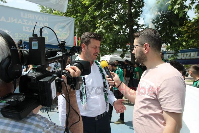 Akyazılı Tatangalar Bursaya Doğru Yola Çıktı