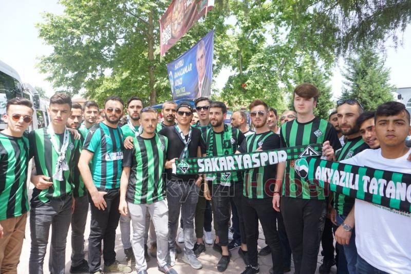 Akyazılı Tatangalar Bursaya Doğru Yola Çıktı