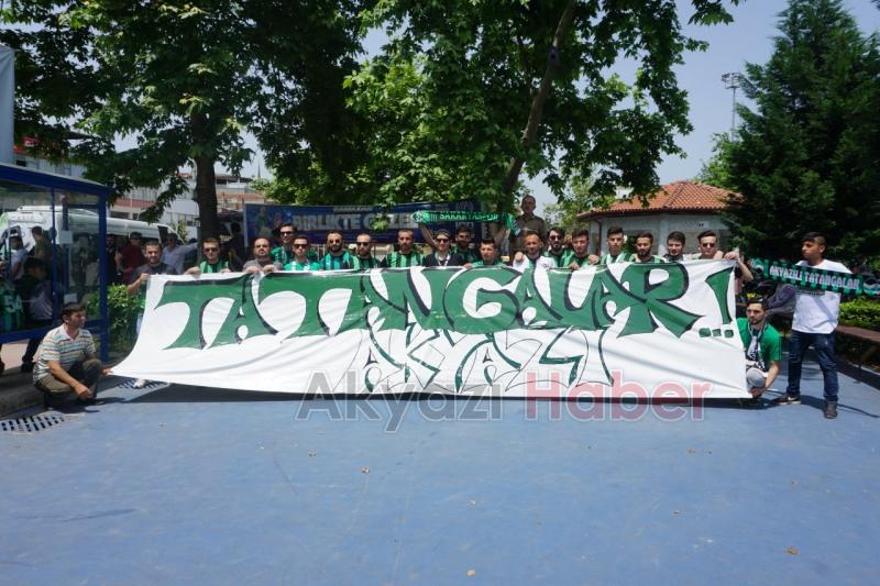 Akyazılı Tatangalar Bursaya Doğru Yola Çıktı