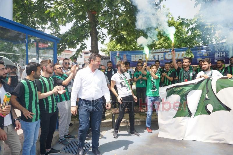 Akyazılı Tatangalar Bursaya Doğru Yola Çıktı