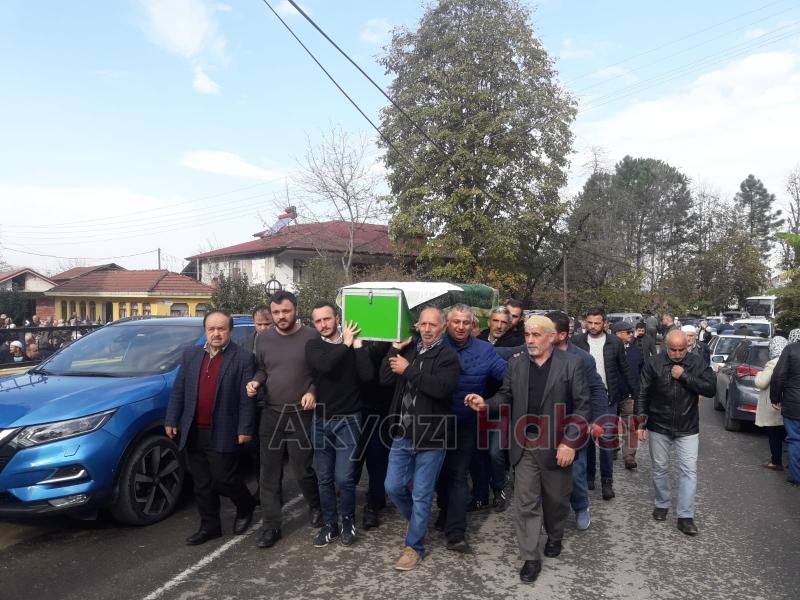 Akyazılı Tır Şoförü Asım Özdemir defnedildi