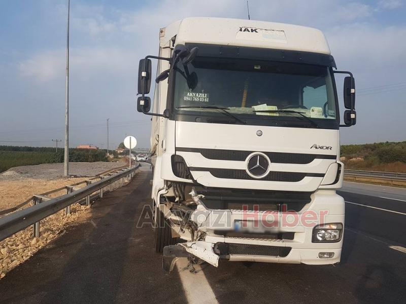 Akyazılı Tır Sürücüsü Adana’da Kaza Yaptı