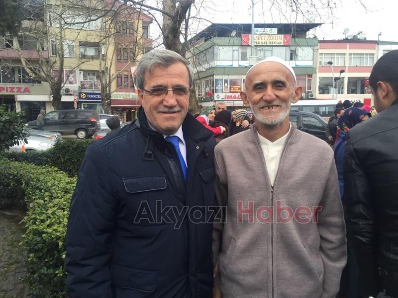 AKYAZILI UMRECİLER DUALARLA UĞURLANDI