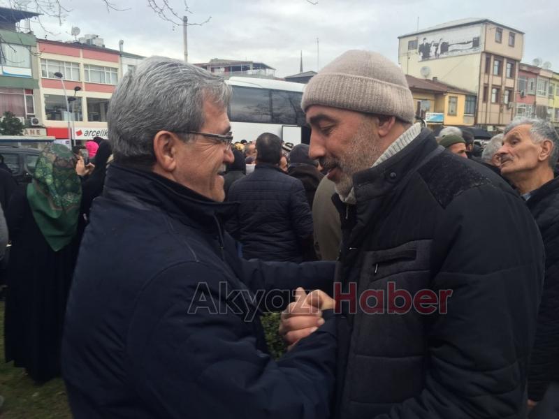 AKYAZILI UMRECİLER DUALARLA UĞURLANDI