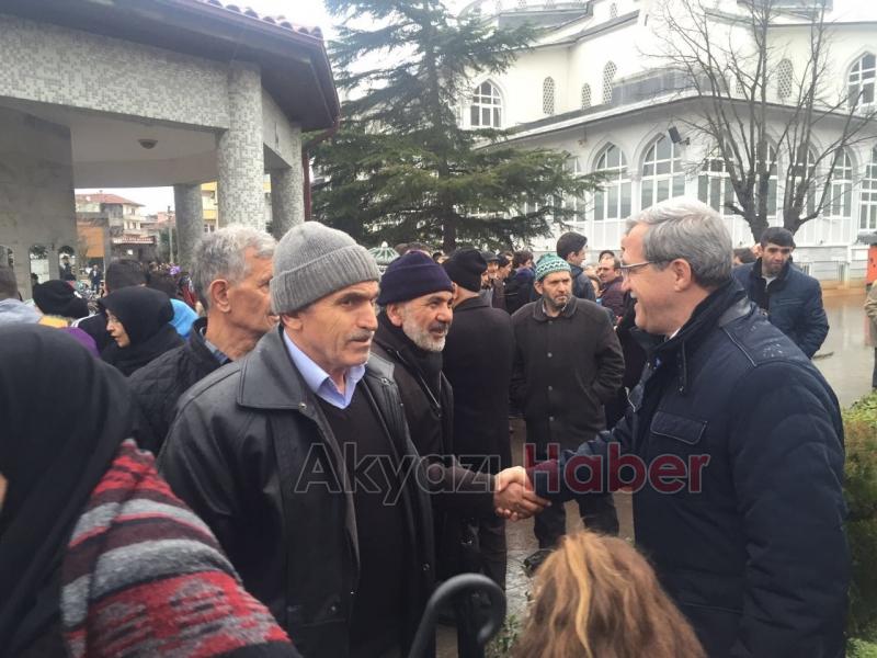 AKYAZILI UMRECİLER DUALARLA UĞURLANDI