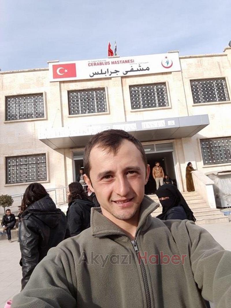 Akyazılı Uzman Çavuş Cerablus’tan selam gönderdi