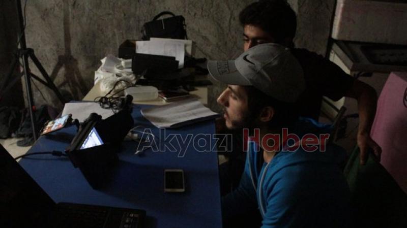 Akyazılı Yönetmen ve Ekibi Konyada Dizi Çekiyor