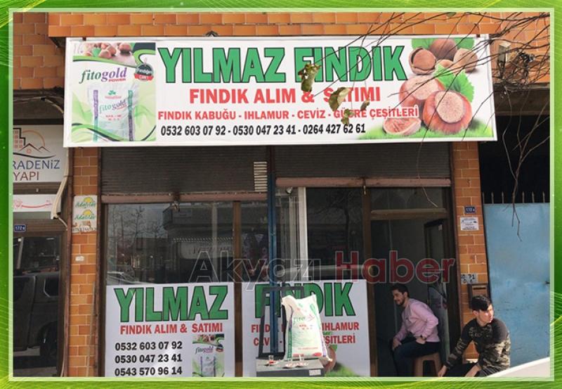 Yılmaz tarım yeni sezonda fındık almaya başladı