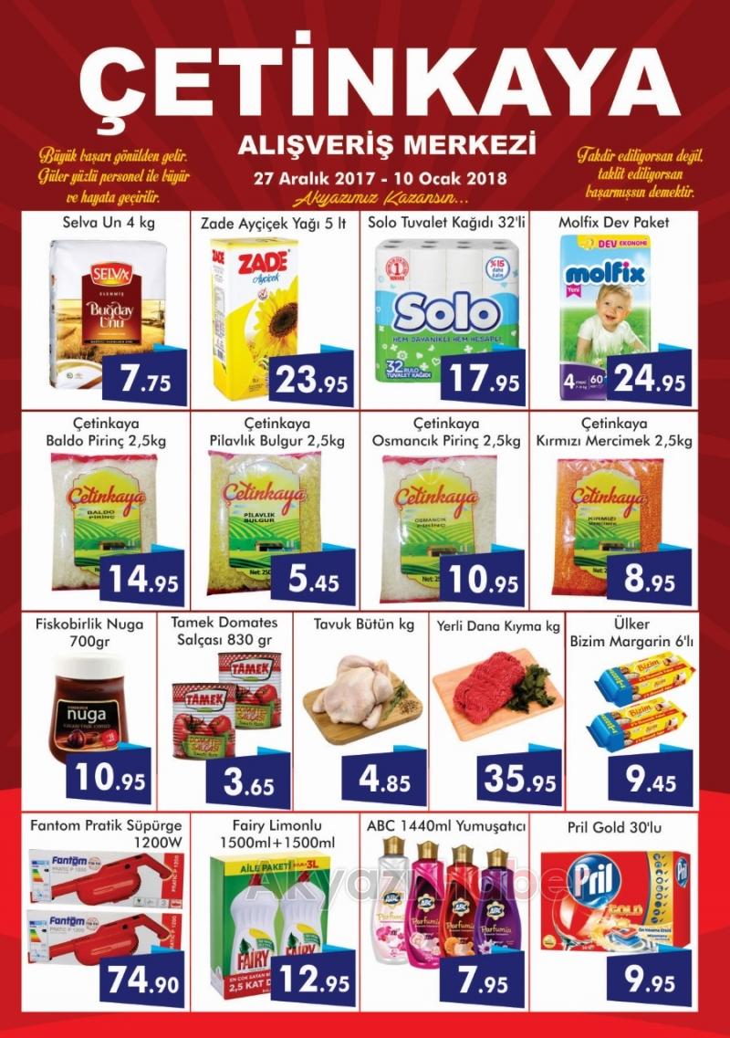 Akyazı’nın Yerli Marketi Çetinkaya AVM