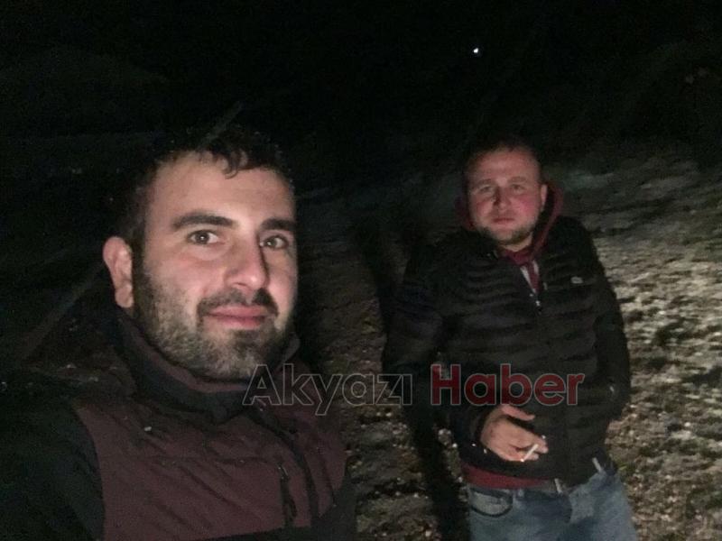 Akyazı’nın Yüksek Kesimlerine Kar Yağdı