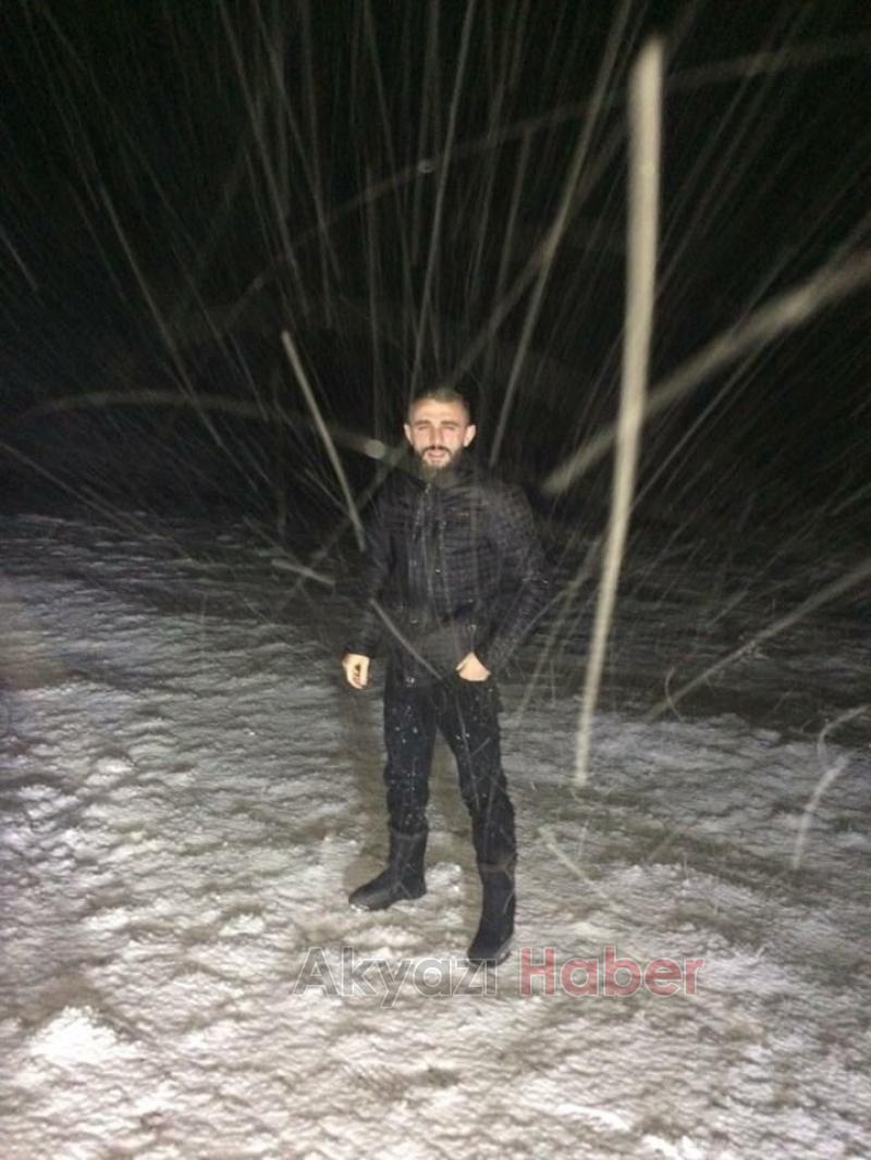 Akyazı’nın Yüksek Kesimlerine Kar Yağdı