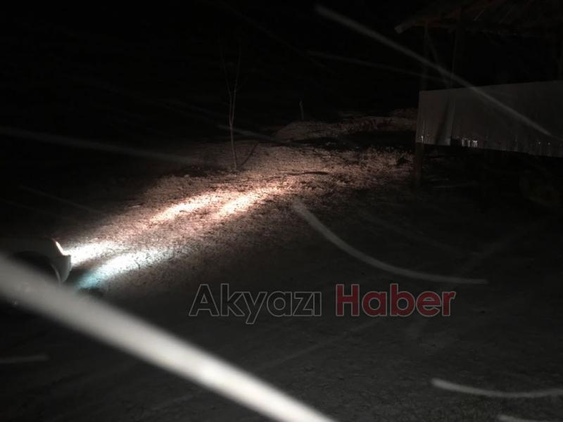 Akyazı’nın Yüksek Kesimlerine Kar Yağdı