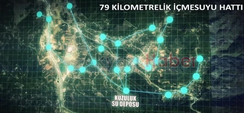 Akyazıya Sağlıklı ve Kesintisiz İçmesuyu