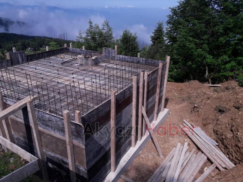 Alaağaç Yaylasına Su Deposu Yapılıyor