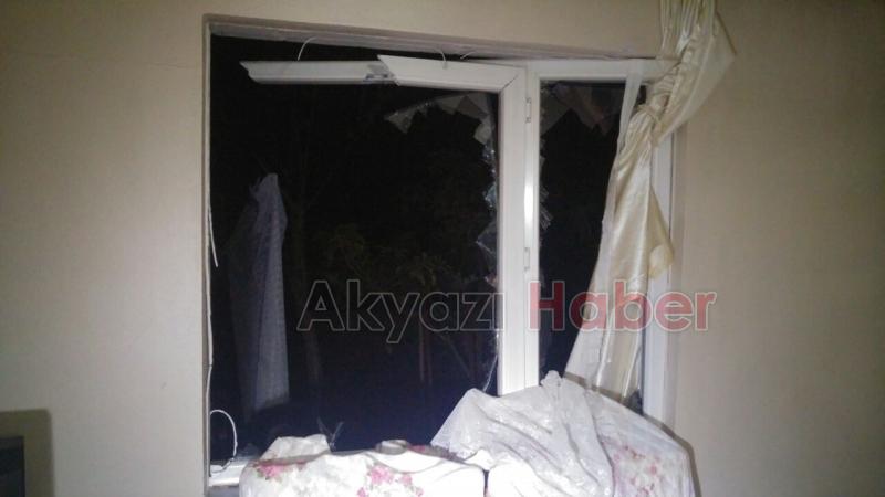 Alağaç ta Gaz Patlaması