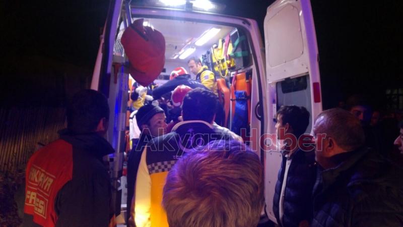 Alağaç ta Gaz Patlaması