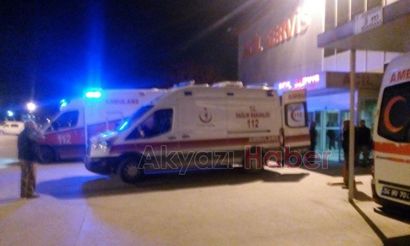 Alağaç ta Gaz Patlaması