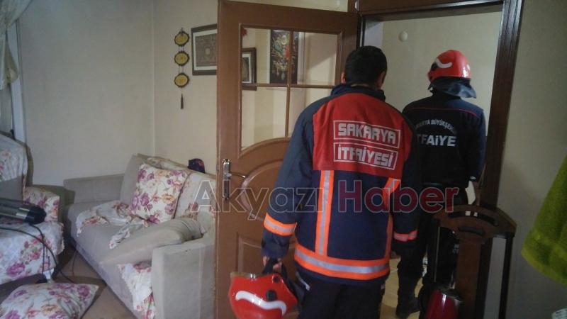 Alağaç ta Gaz Patlaması