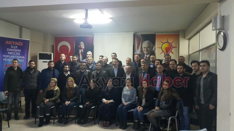 Ali İhsan Yavuz Akyazı Ak Parti İlçe Teşkilatını Ziyaret Etti