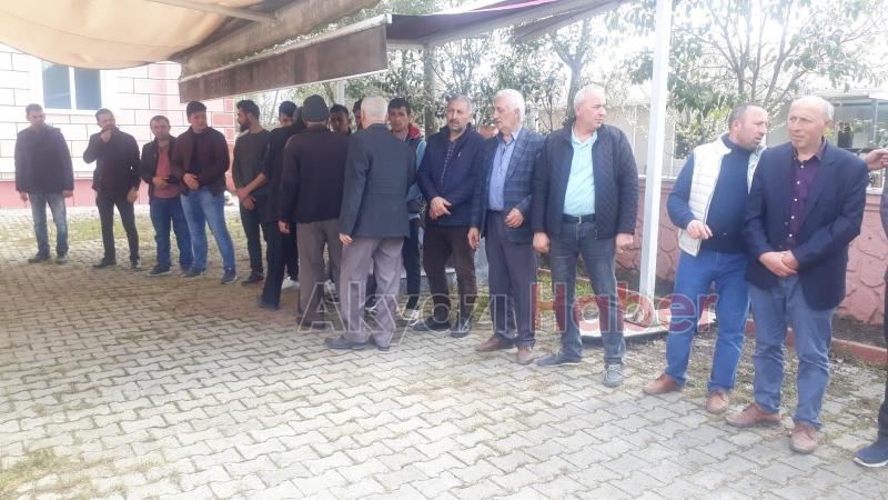 Ali Taşkının annesi defnedildi