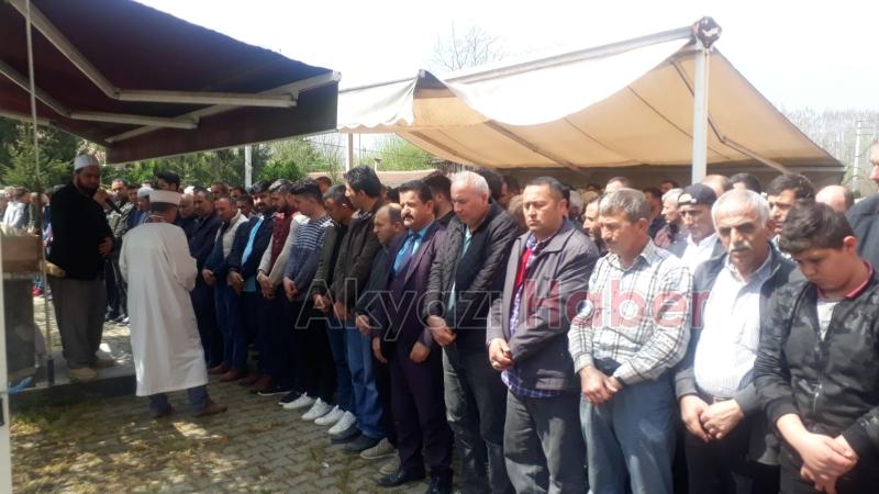 Ali Taşkının annesi defnedildi