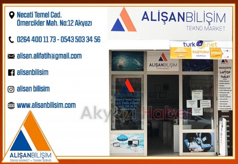 ALİŞAN BİLİŞİM TEKNO MARKET HİZMETE BAŞLADI