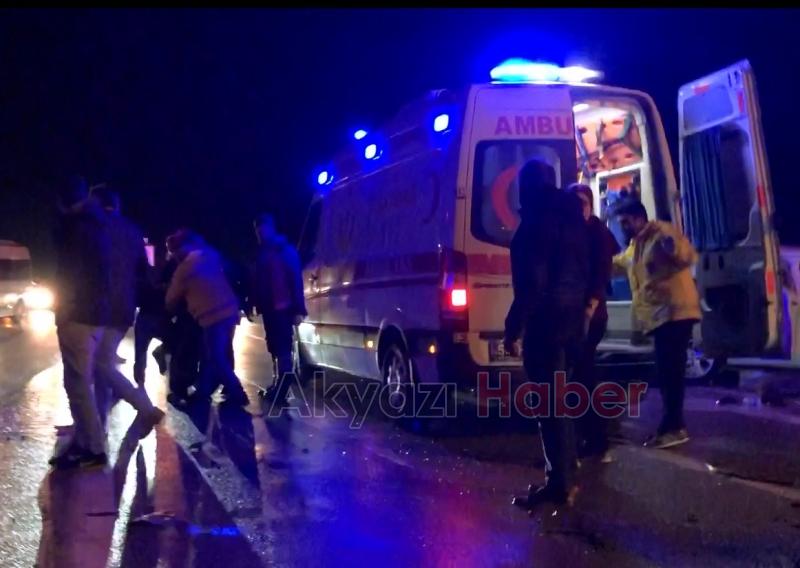 Alkollü kazazede ambulans şoförüne silah çekti 