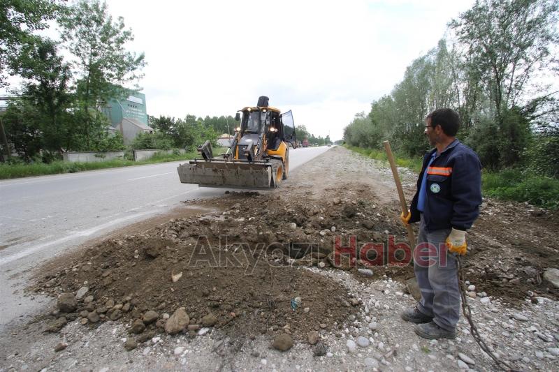 ALT YAPI ÇALIŞMALARI İLÇE GENELİNDE SÜRÜYOR