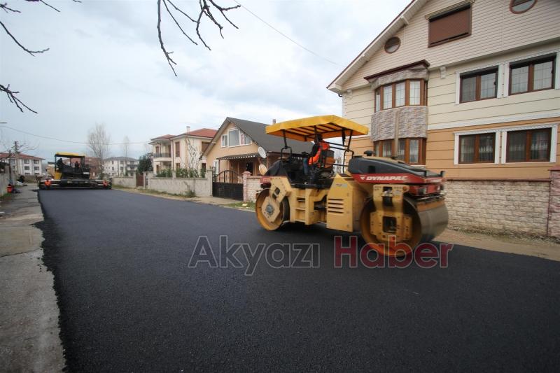 ALT YAPISI BİTEN BÖLGELERDE ASFALT ÇALIŞMALARI BAŞLADI