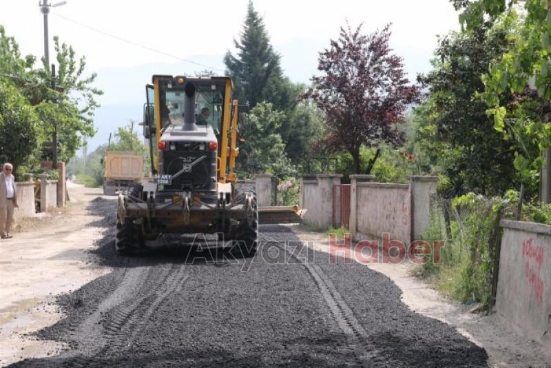 ALT YAPISI BİTEN YERLERDE ASFALT ÇALIŞMALARI BAŞLADI