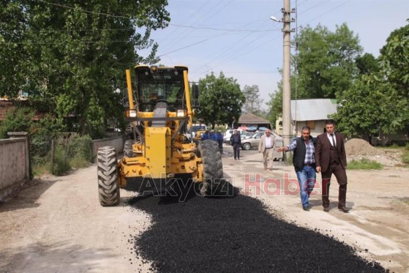 ALT YAPISI BİTEN YERLERDE ASFALT ÇALIŞMALARI BAŞLADI
