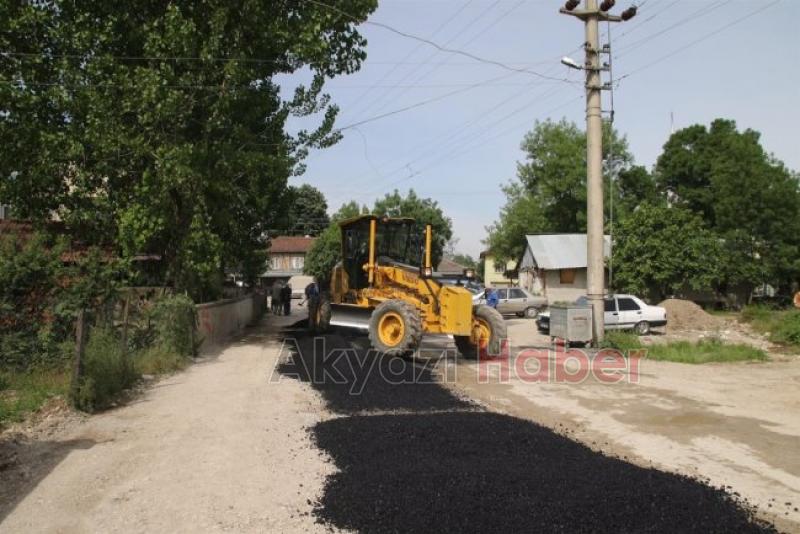 ALT YAPISI BİTEN YERLERDE ASFALT ÇALIŞMALARI BAŞLADI