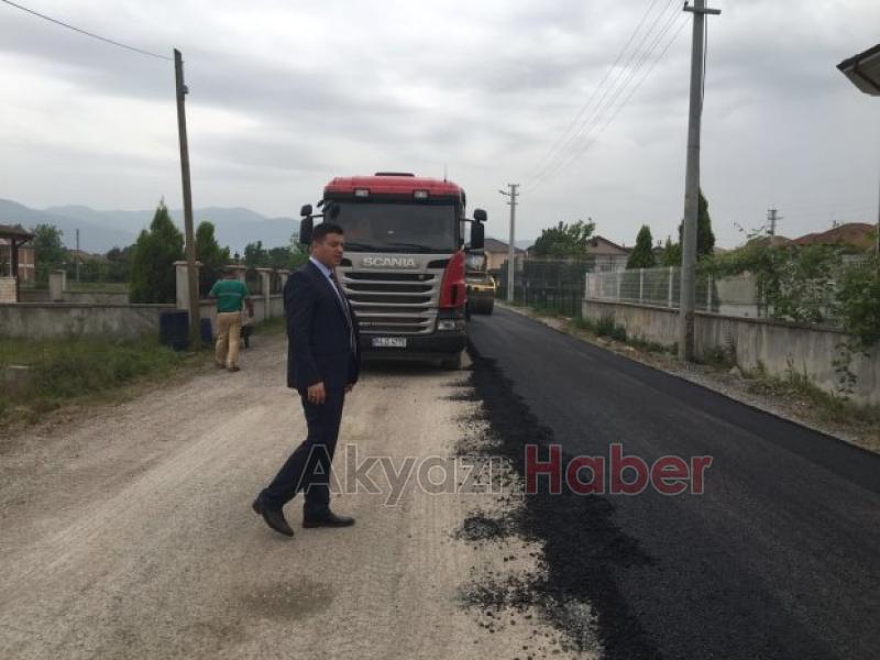 Alt Yapısı Tamamlanan Mahallelerde Asfalt Serimi Başladı