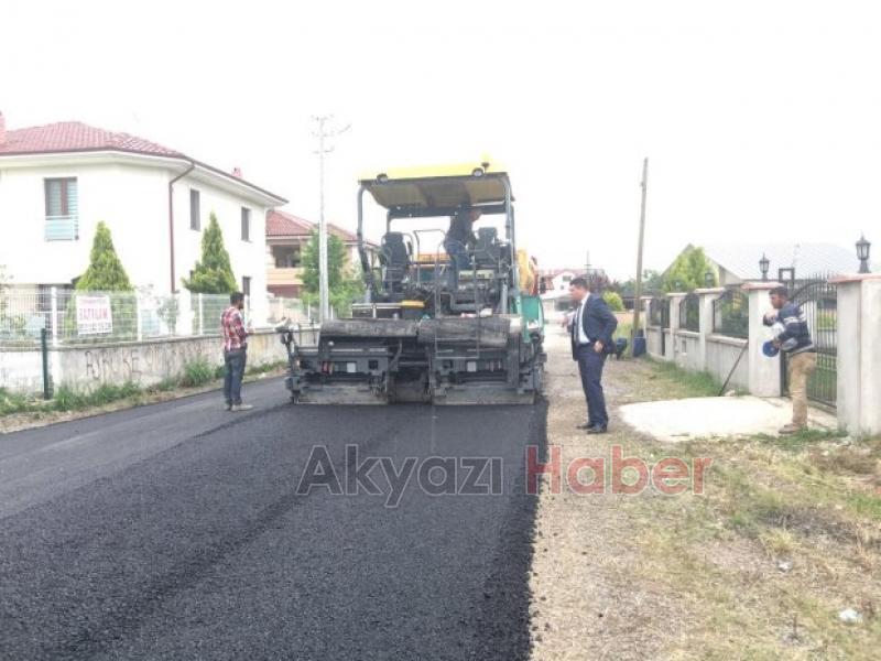 Alt Yapısı Tamamlanan Mahallelerde Asfalt Serimi Başladı