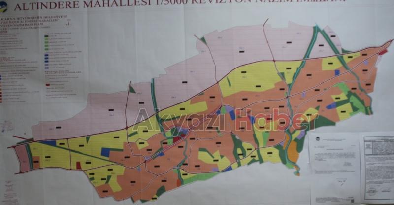 Altındere Mahallesi İmar Plan Revizyonu Askıdan Kalkıyor