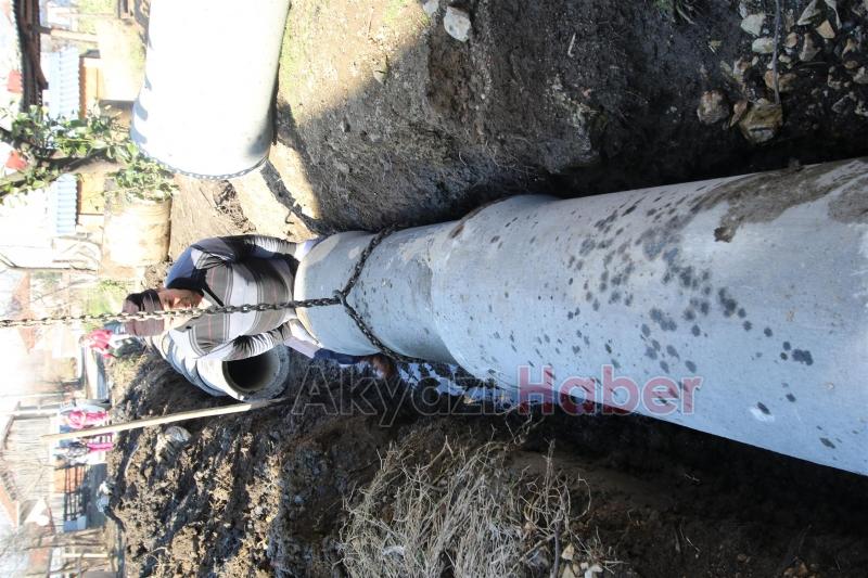 ALTINDERE MAHALLESİNDE ALT YAPI ÇALIŞMALARI DEVAM EDİYOR