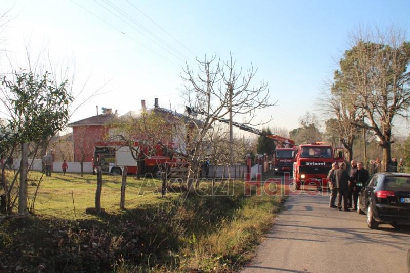 Altındere Mahallesinde Yangın