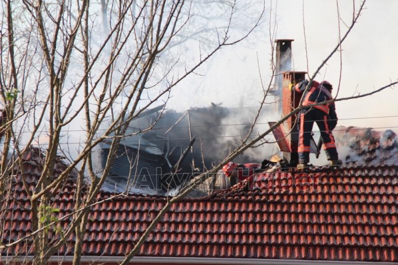 Altındere Mahallesinde Yangın