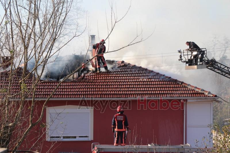 Altındere Mahallesinde Yangın
