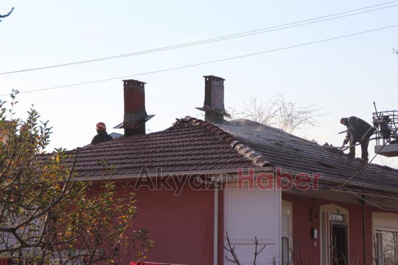 Altındere Mahallesinde Yangın