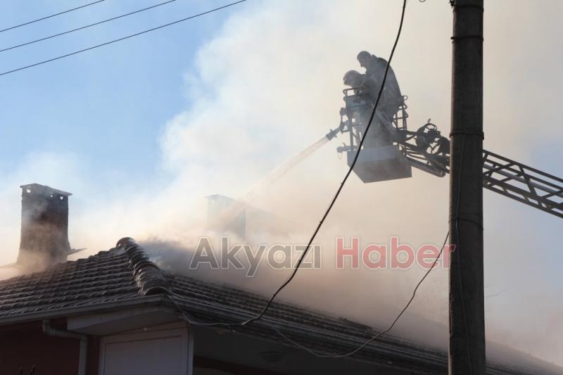 Altındere Mahallesinde Yangın