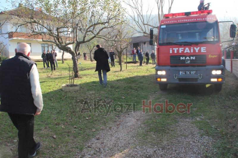 Altındere Mahallesinde Yangın