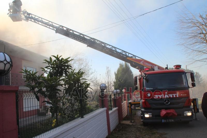 Altındere Mahallesinde Yangın